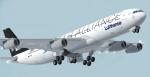 FSX/P3D Lufthansa 'Star Alliance' (D-AIGN) Thomas Ruth A340-300 Texture